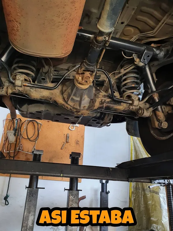 Estética de chasis 11 trabajos: trabajo 4 antes, en Monster Garage Vzla