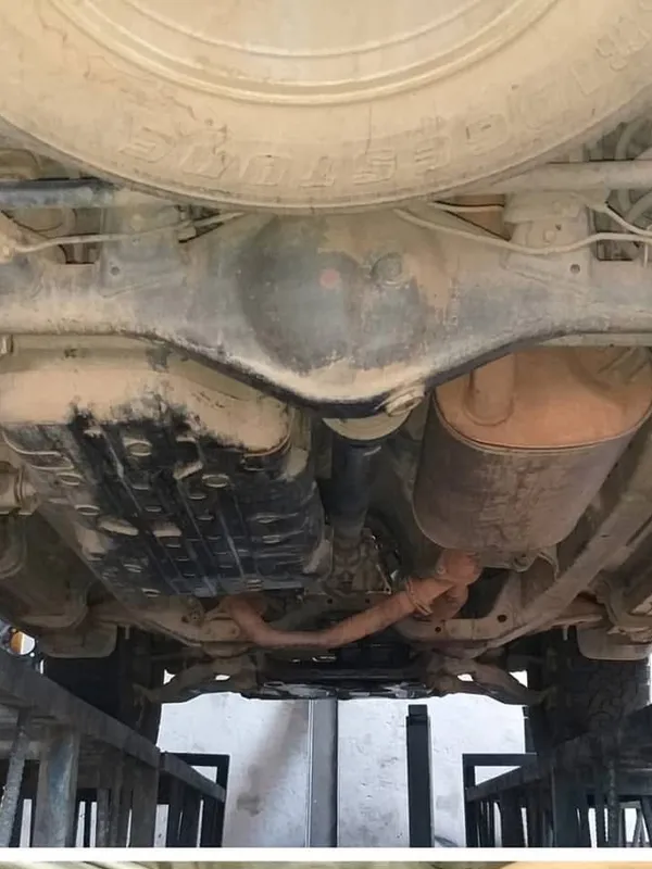 Estética de chasis 11 trabajos: trabajo 8 antes, en Monster Garage Vzla
