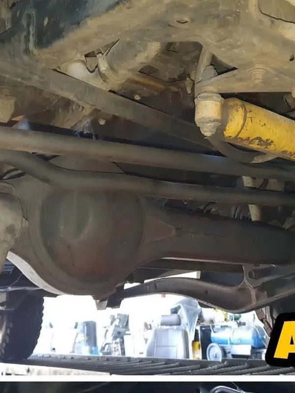 Estética de chasis 11 trabajos: trabajo 9 antes, en Monster Garage Vzla