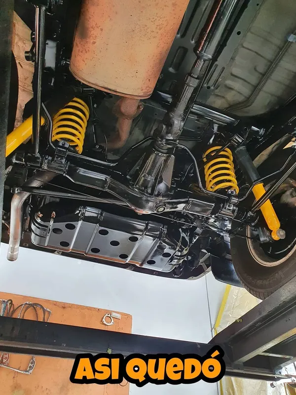 Estética de chasis 11 trabajos: trabajo 4 después, en Monster Garage Vzla, Valencia