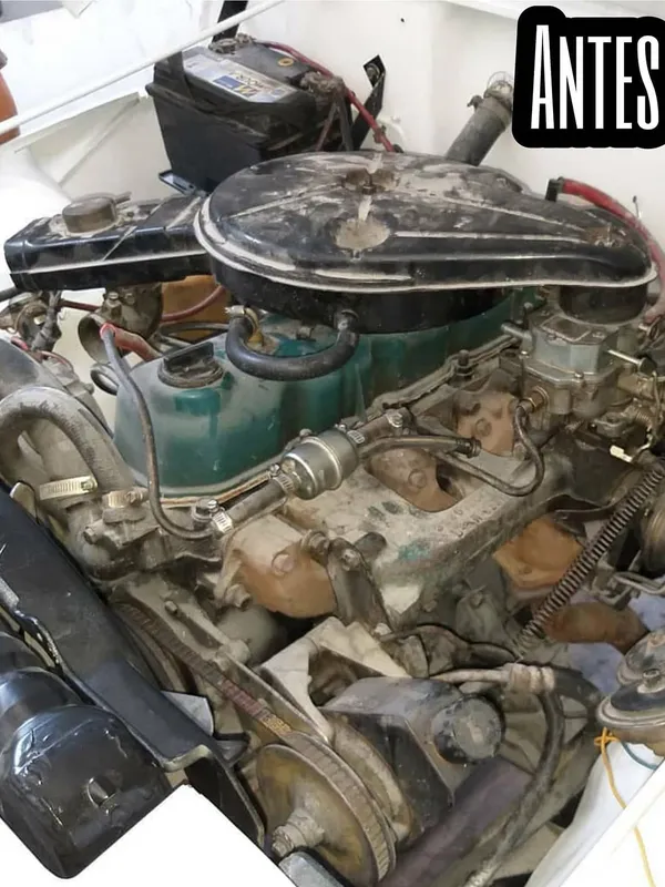 Estética de motor 9 trabajos: trabajo 5 antes, en Monster Garage Vzla