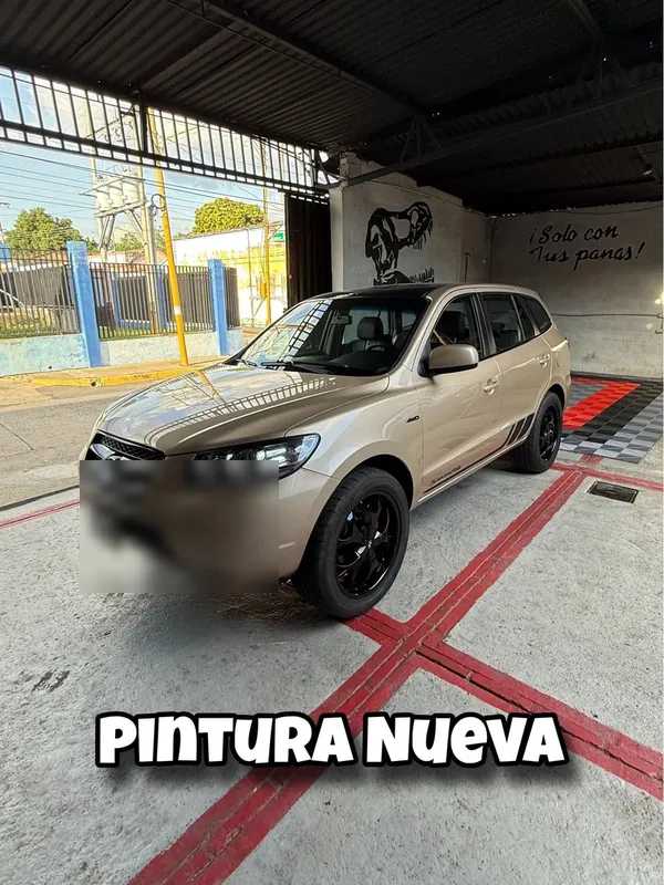 Hyundai Santa Fe, pintura nueva, en Monster Garage Vzla, Valencia