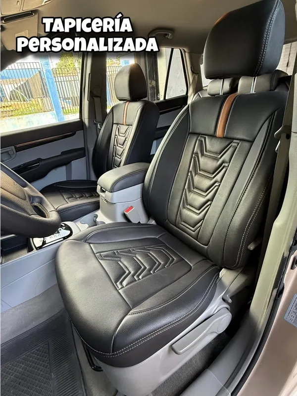 Hyundai Santa Fe, tapicería personalizada, en Monster Garage Vzla, Valencia