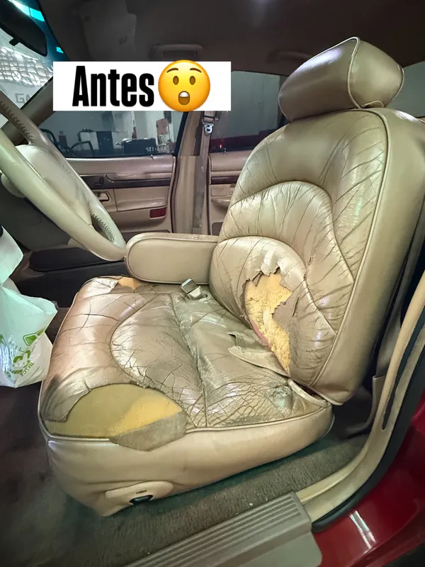 Mercury Grand Marquis bipiel americano: asiento del conductor antes, en Monster Garage Vzla