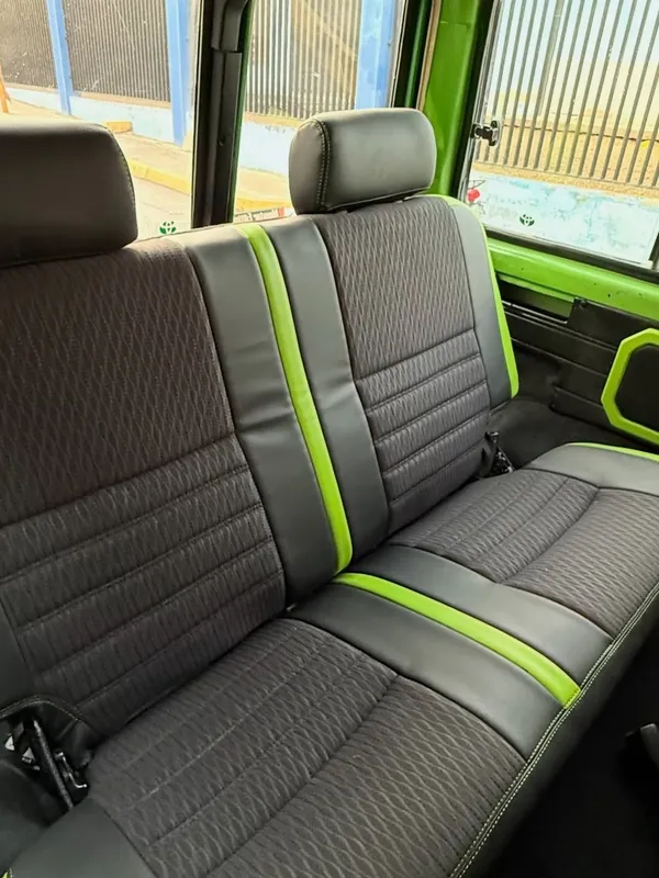 Toyota Machito verde interior negro y verde en Monster Garage Vzla, Valencia (foto 2)