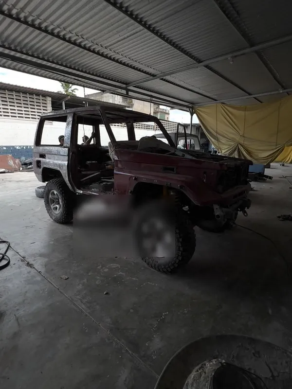 Toyota Machito vinotinto: antes y después antes, en Monster Garage Vzla